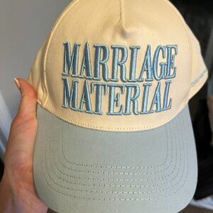 Anthro "Marriage Material" Hat
